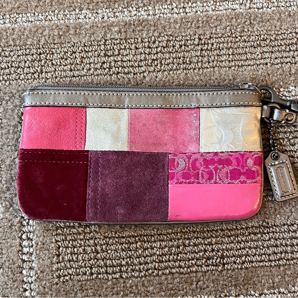 Coach Quilted Wristlet